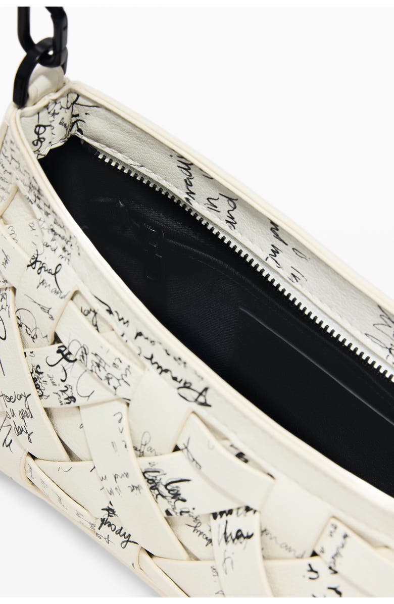 Desigual Crisscross Shoulder Bag, Alternate, color, Medium Beige