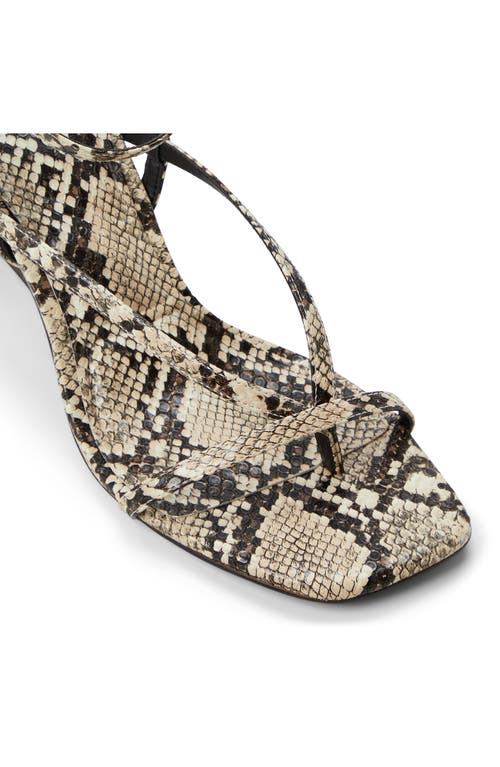 Shop Aldo Talvi Wedge Sandal In Natural