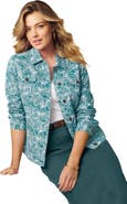 Jessica London Classic Cotton Denim Jacket