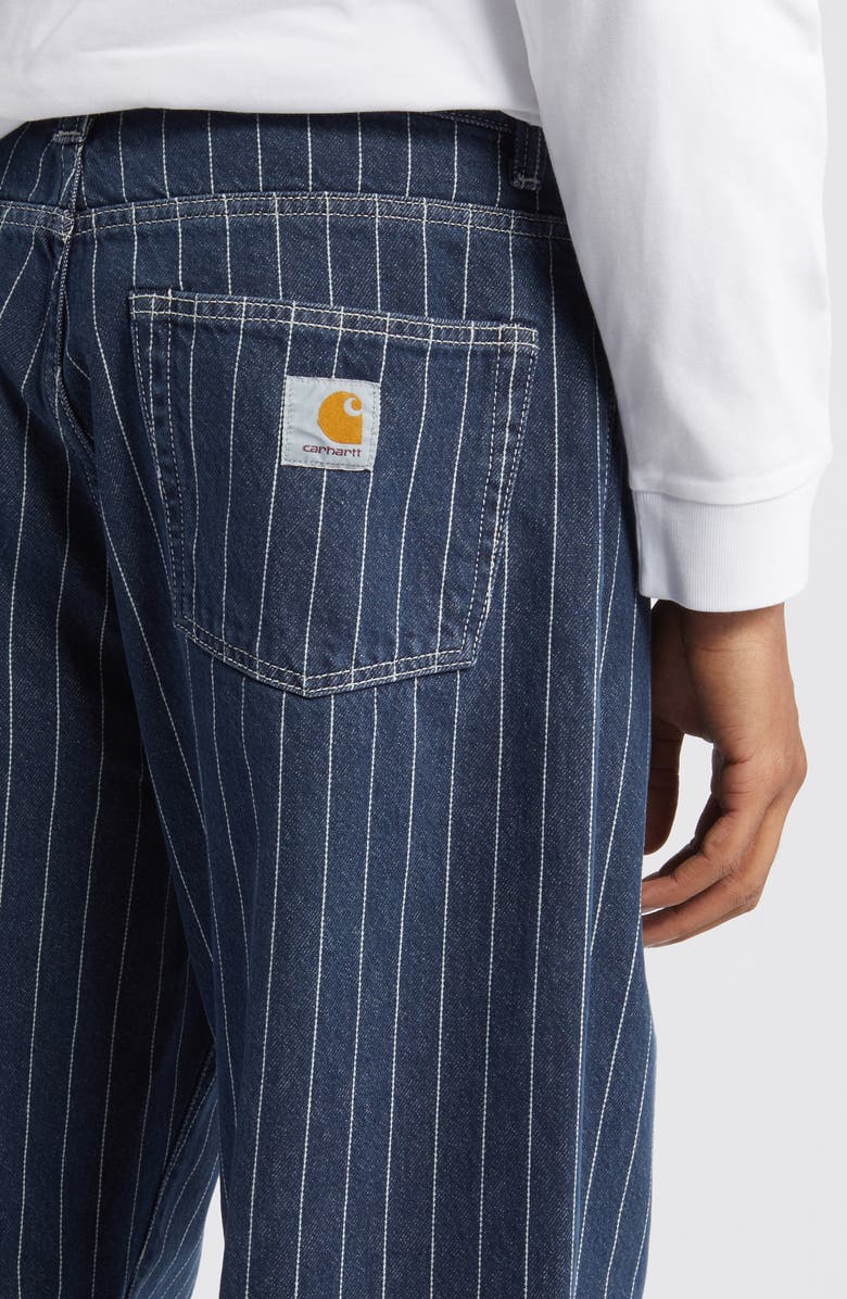 Carhartt Work In Progress Orlean Stripe Jeans, Alternate, color, 