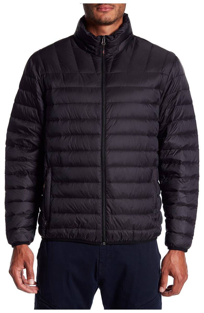 HAWKE & CO Quilted Packable Nylon Jacket, Alternate, color, 