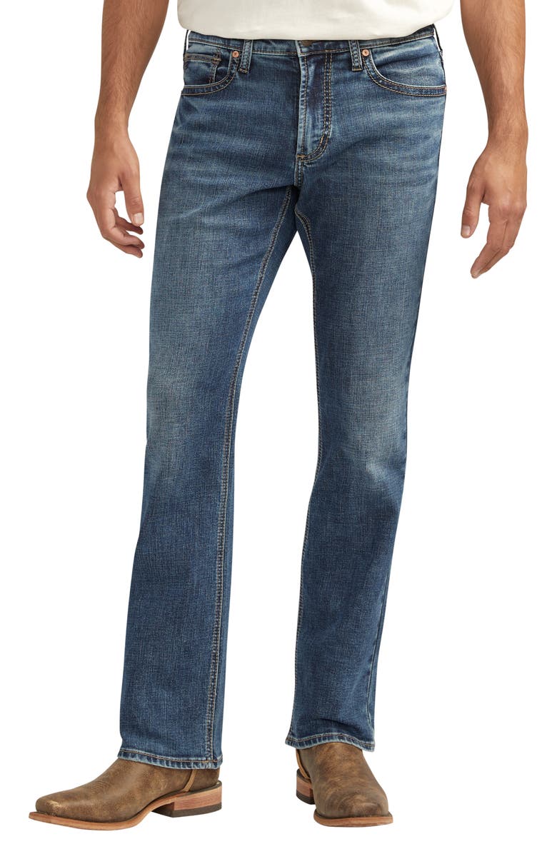 Silver Jeans Co. Jace Slim Bootcut Jeans, Main, color, 