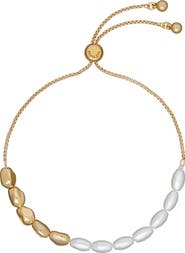 Ted Baker London Inela Island Imitation Pearl Slider Bracelet