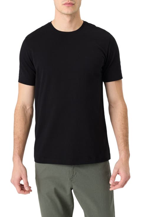 Luxe Essential Classic Fit Crewneck Tee Made With Organic Cotton