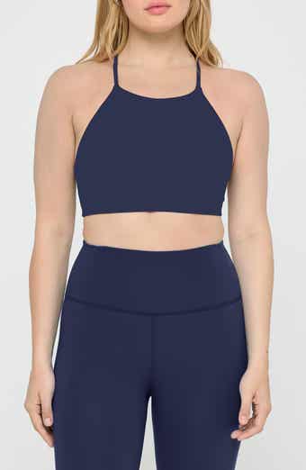 Spiritual Gangster Suki Crop Halter Performance Crop Tank