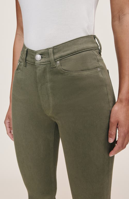 Dl1961 Bridget Instasculpt™ High Waist Ankle Bootcut Jeans In Green