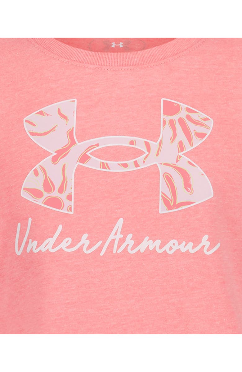 Under Armour Kids' Logo Campus Graphic T-Shirt, Alternate, color, Bittersweet Pink