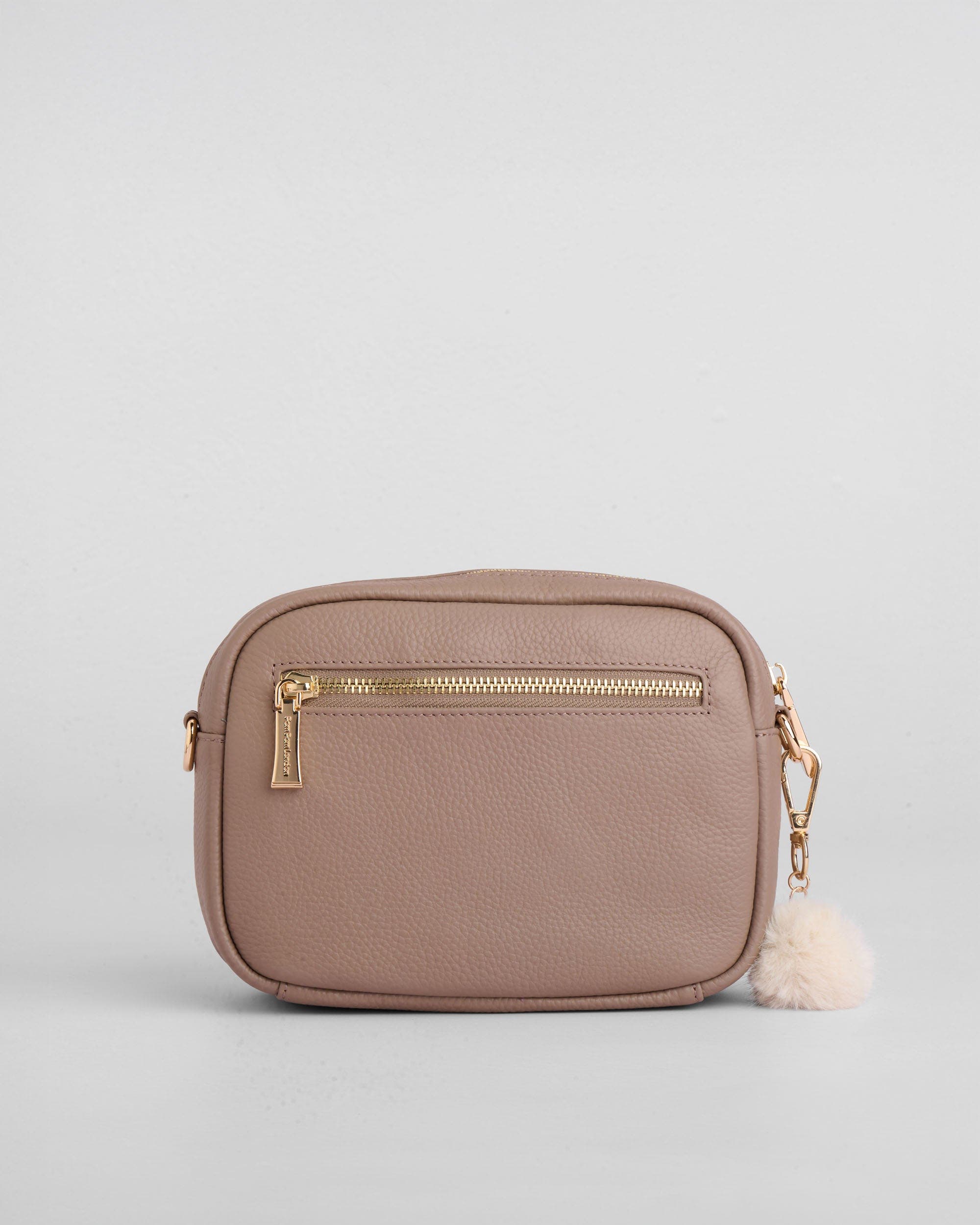 Pom Pom London Original Crossbody Bag, Alternate, color, Mocha