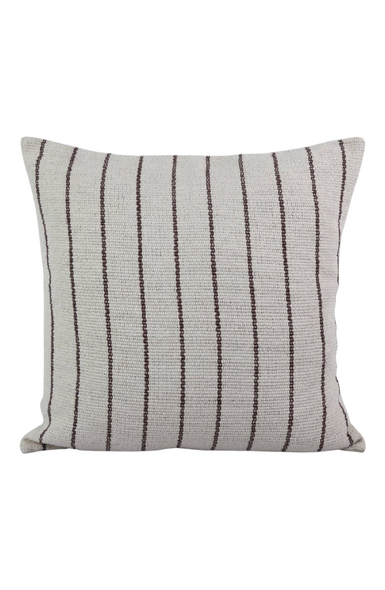 Manushi Cotton Striped Pillow - Cover, Main, color, Beige