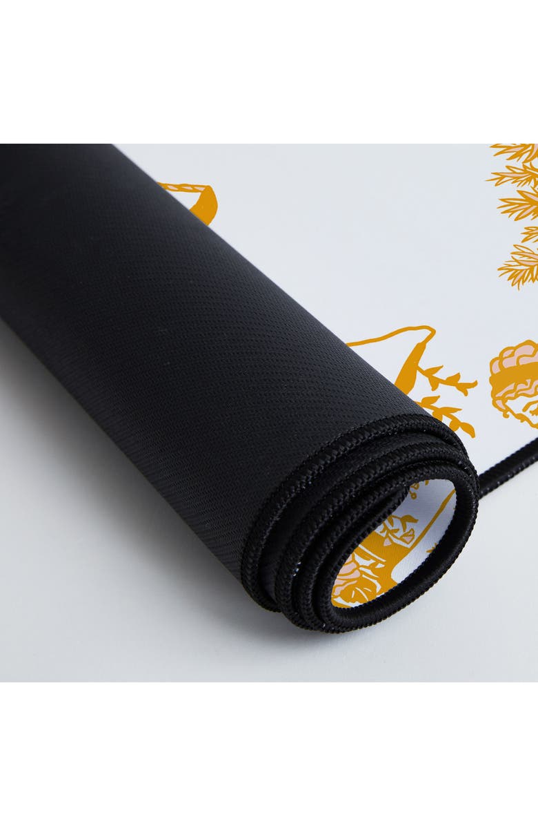 Deny Designs Astrology Zodiac Desk Mat, Alternate, color, White