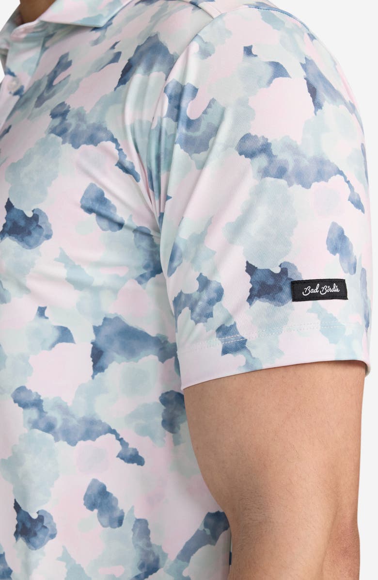 Bad Birdie Mirage Oasis Performance Golf Polo, Alternate, color, 