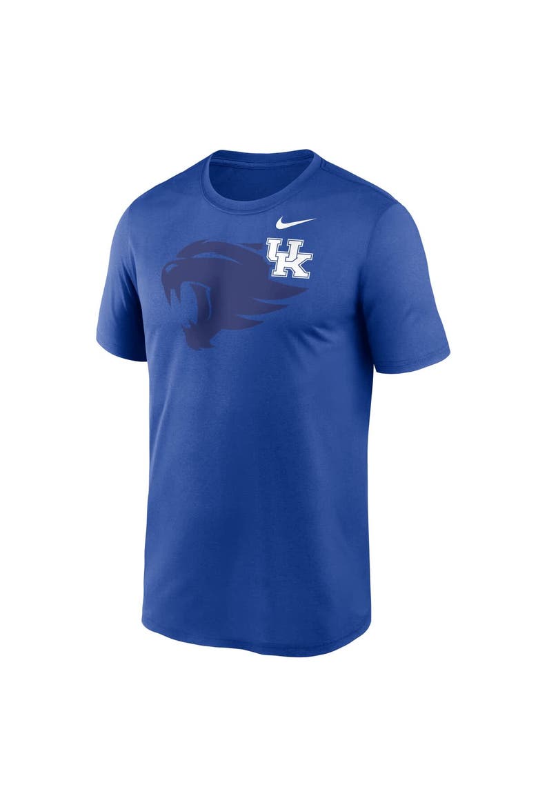 Men's Nike Royal Kentucky Wildcats Campus Shadow Legend Performance T-Shirt, Alternate, color, Royal