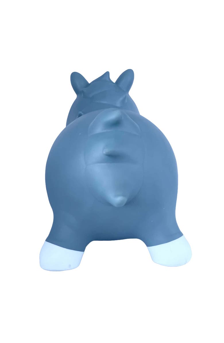 Pop It Up Fun2Give Bouncing Horse Jolly Blue, Plastic, Inflatable, Toddlers Age 12Mo+, Alternate, color, 