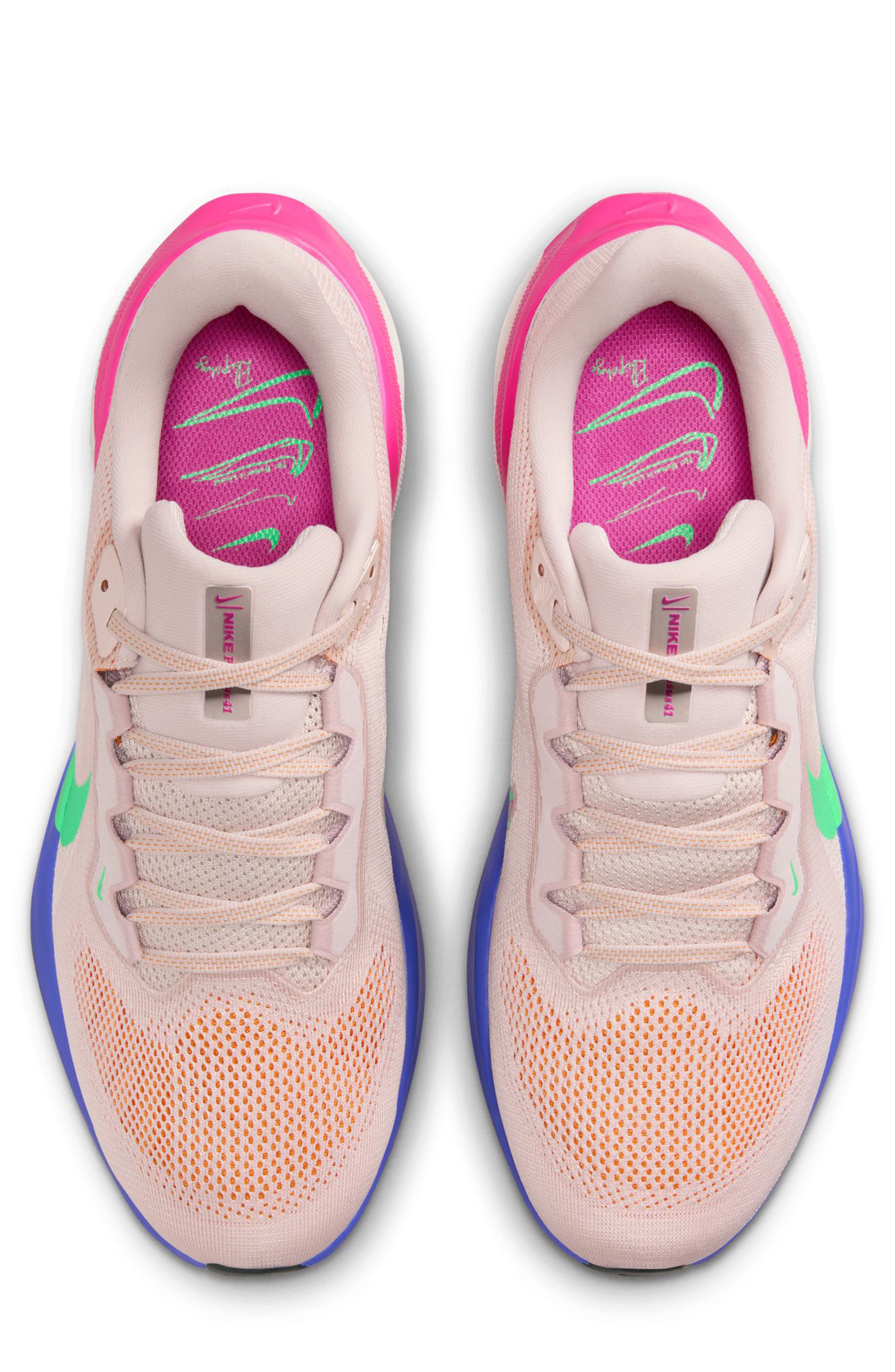 Nike Air Zoom Pegasus 41 EK Eliud Kipchoge Limited Edition Running Shoe, Alternate, color, Dust Red/ Green Shock