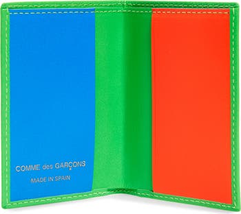 COMME des GARCONS 国内買付 FLUO CARD CASE/カードケース COMME des GARCONS コムデギャルソン DES カードケース SUPER