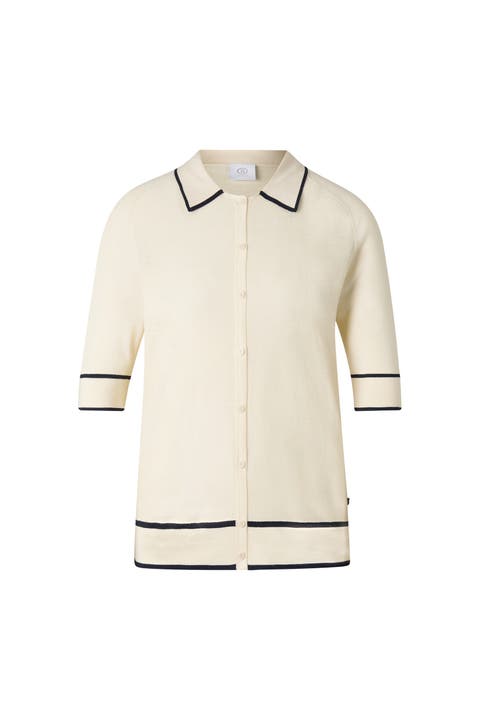 Peaches Silk Knit Jacket