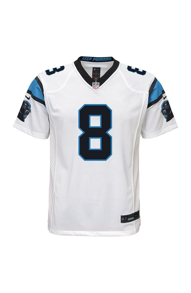Nike Youth Nike Jaycee Horn White Carolina Panthers Game Jersey, Alternate, color, 