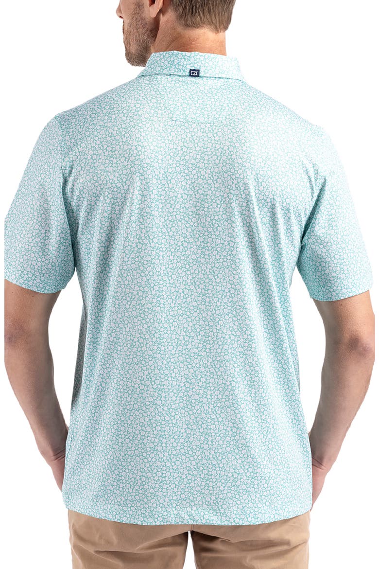 Pike Flora Print Polo, Alternate, color, FRESH MINT