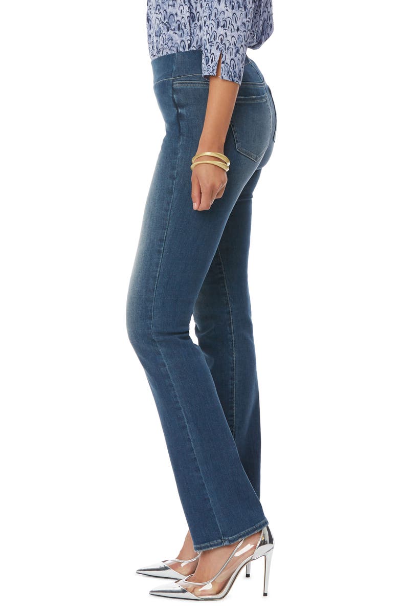 NYDJ Pull-On Straight Leg Jeans, Alternate, color, 