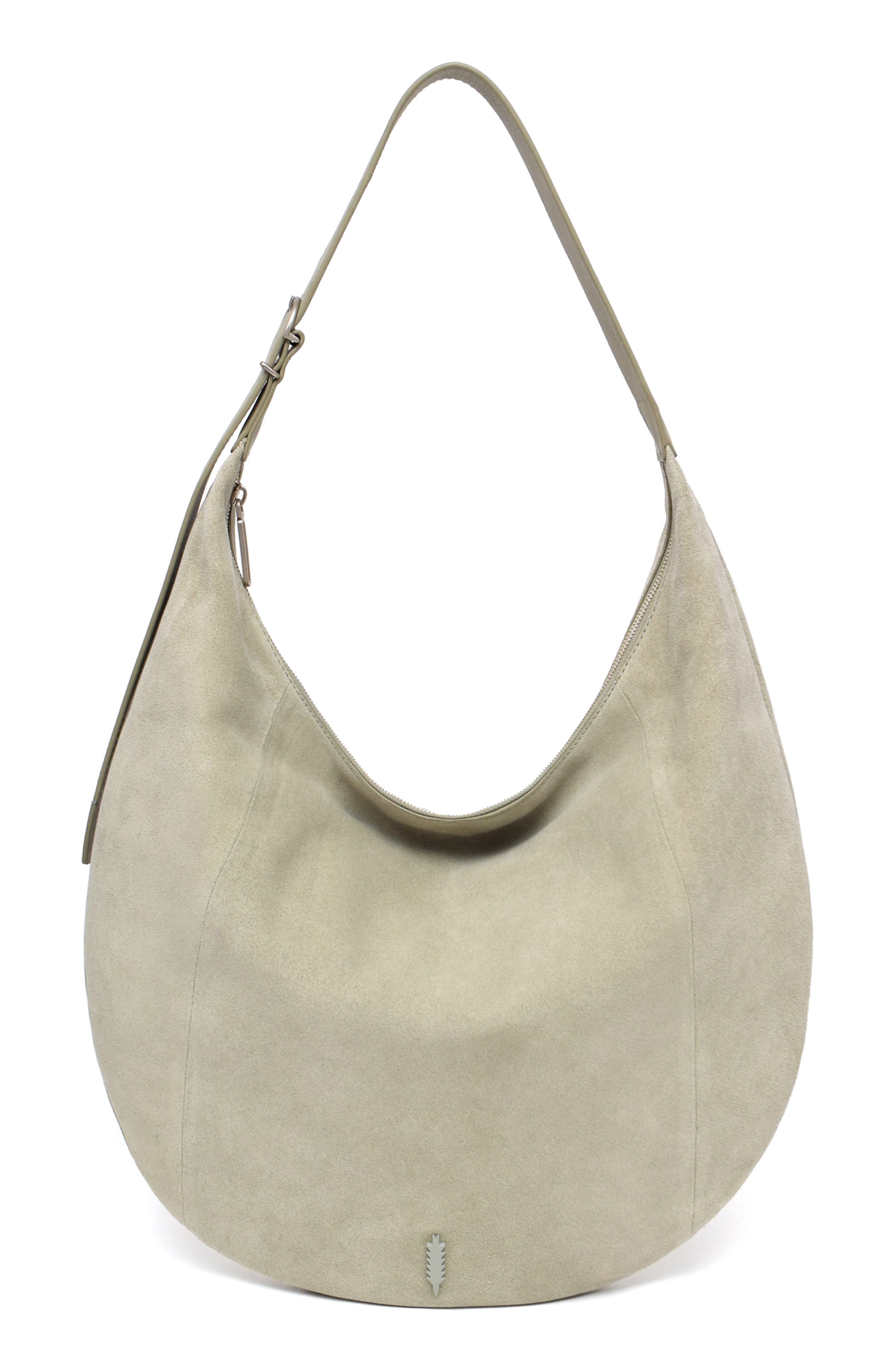 Thacker Oversize Wyatt Suede Hobo Bag