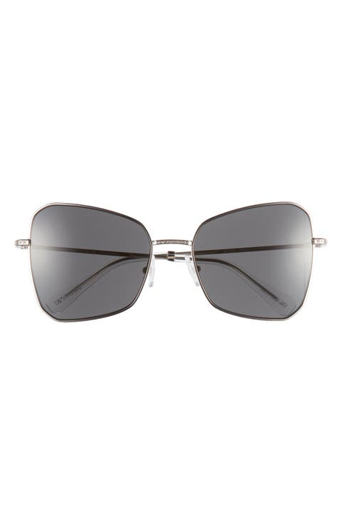 57mm Butterfly Sunglasses