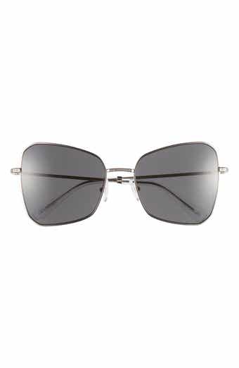 Swarovski 57mm Butterfly Sunglasses