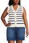  Ivory/Deep Sea Navy Stripe