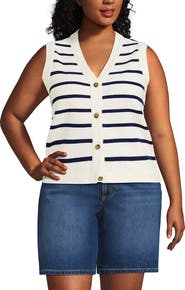 Lands' End Milano Sweater Vest