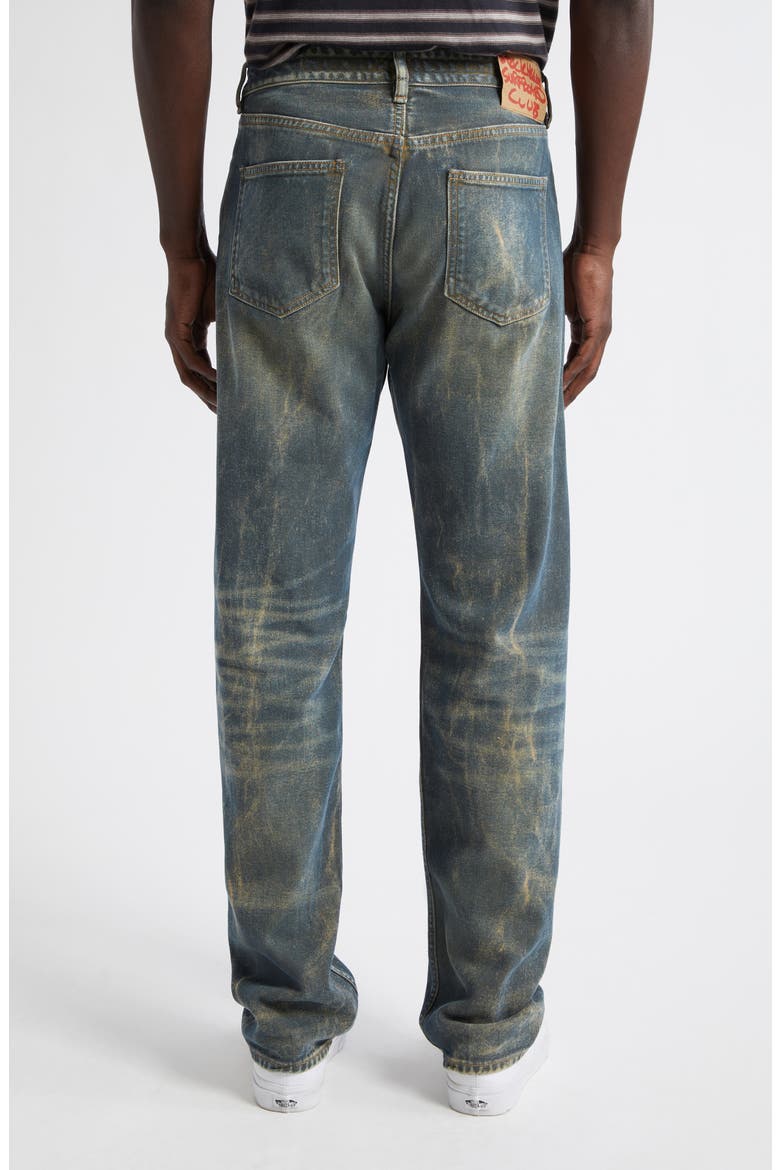 Lars Organic Cotton Straight Leg Jeans, Alternate, color, ACID FOREST