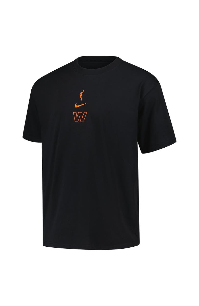 Nike Unisex Nike Black WNBA Logowoman Premium Essential T-Shirt, Alternate, color,