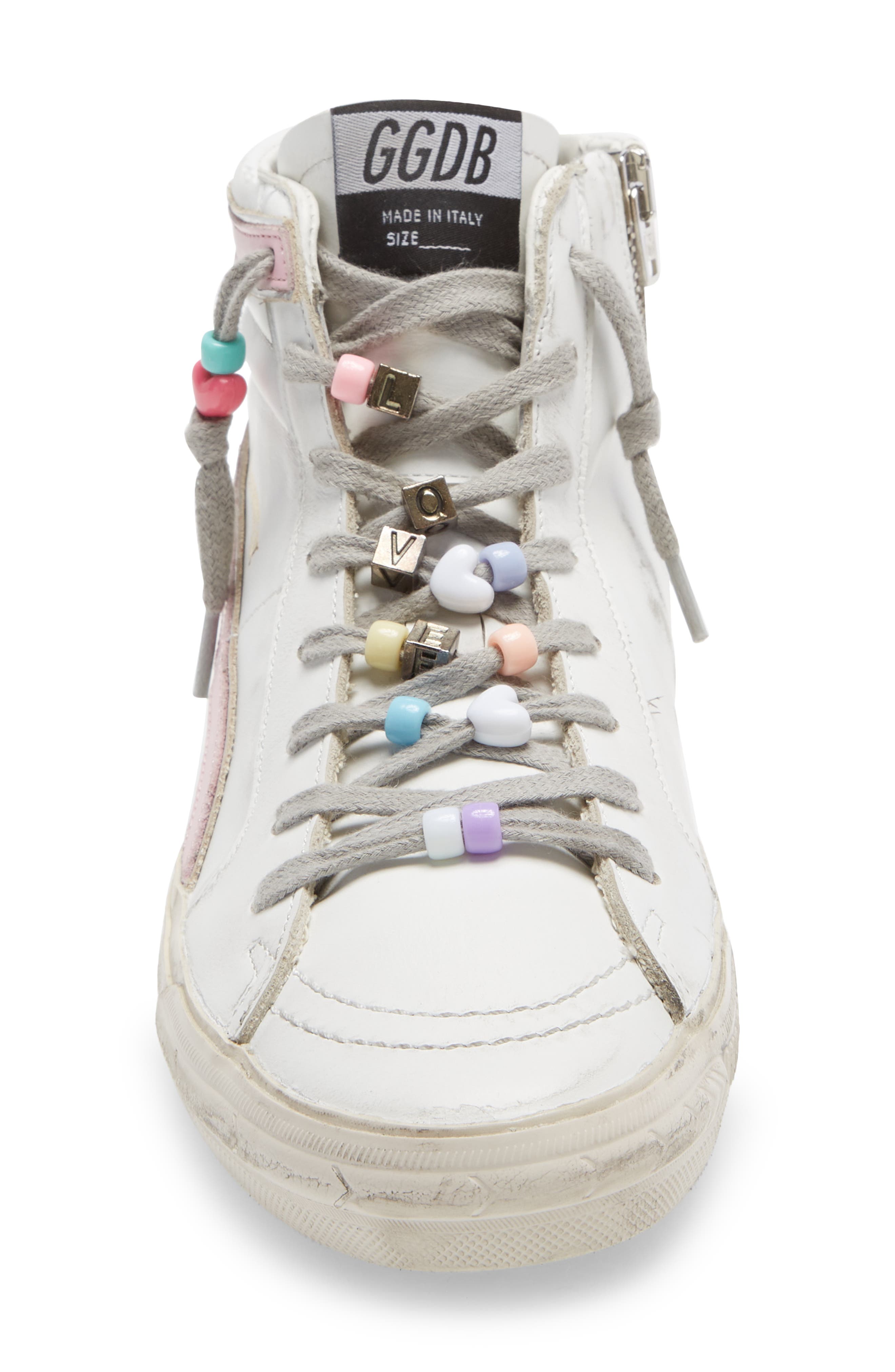 Golden Goose Slide High Top Sneaker, Alternate, color, 