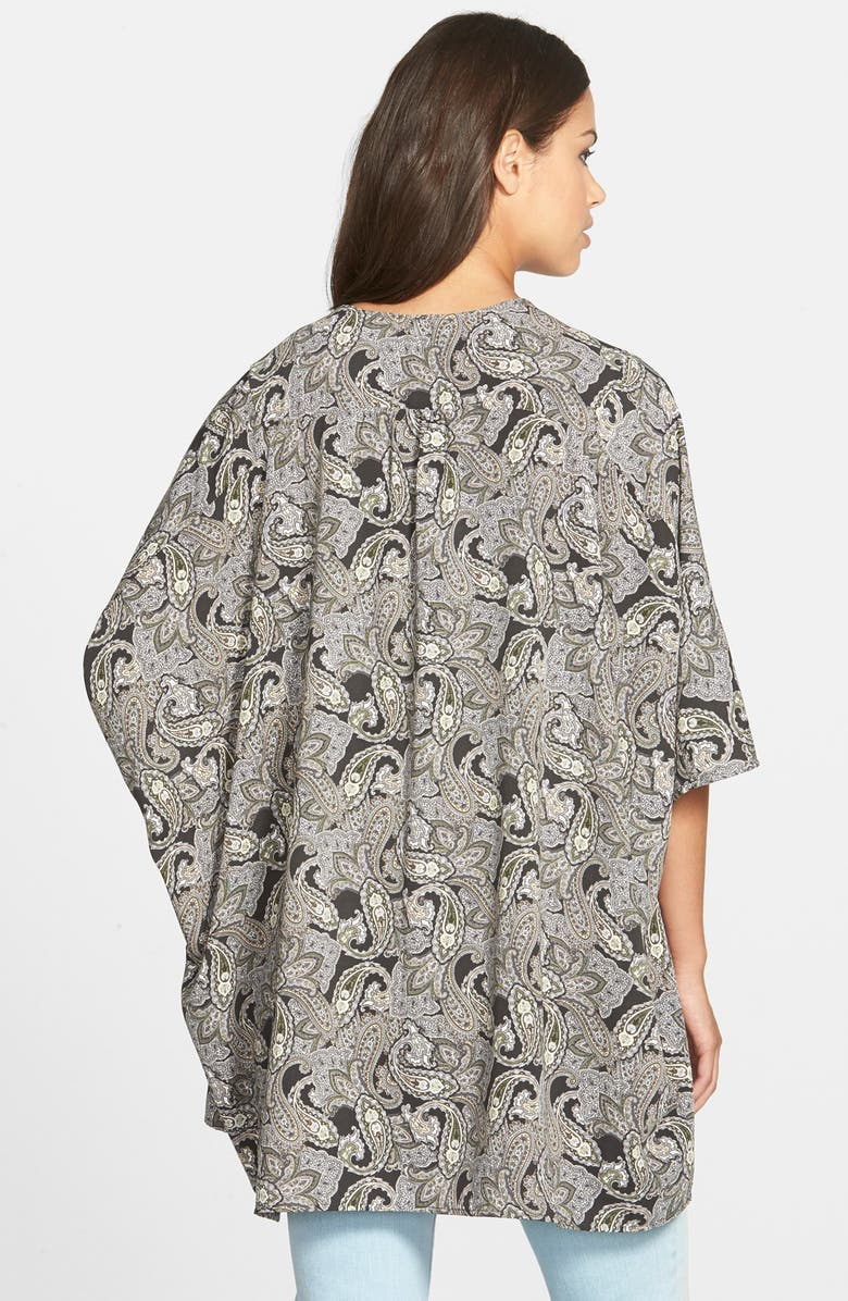 Caslon<sup>®</sup> Paisley Kimono Jacket, Alternate, color, 