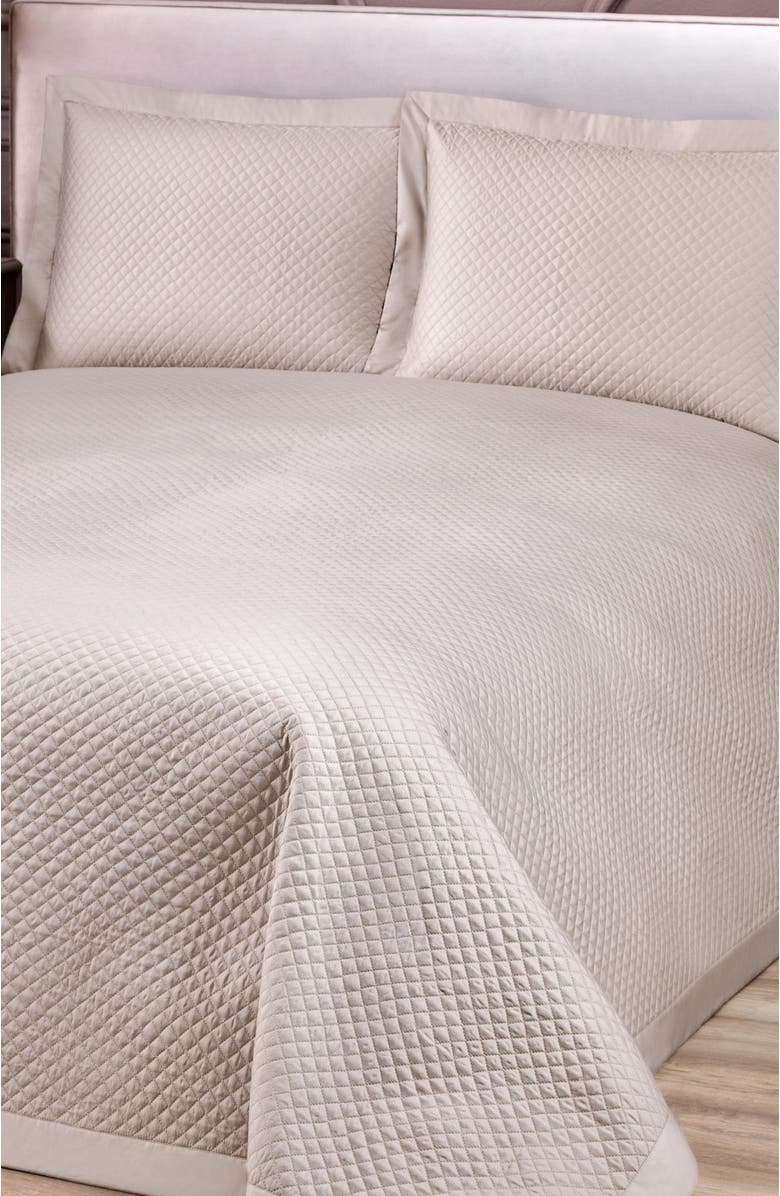 Togas Dorian Bedcover, Alternate, color, Grey