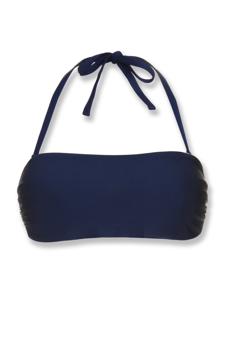 Bandeau Top, Alternate, color, Navy Ivory