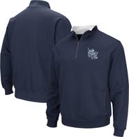 COLOSSEUM Men's Colosseum Navy Colorado School of Mines Orediggers Tortugas Quarter-Zip Top