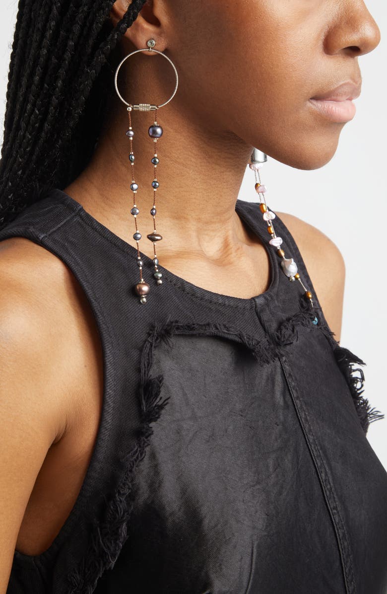 Isshi Sanctuary Mismatched Drop Earrings, Alternate, color, Fate