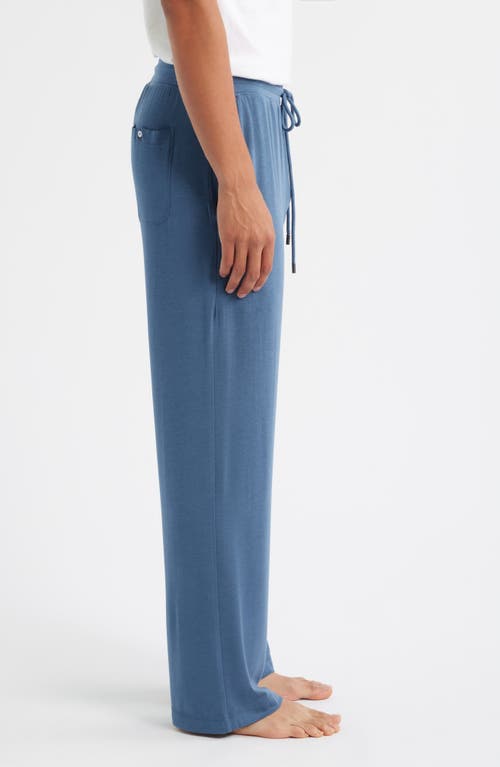 Daniel Buchler Modal Blend Pajama Pants In Blue