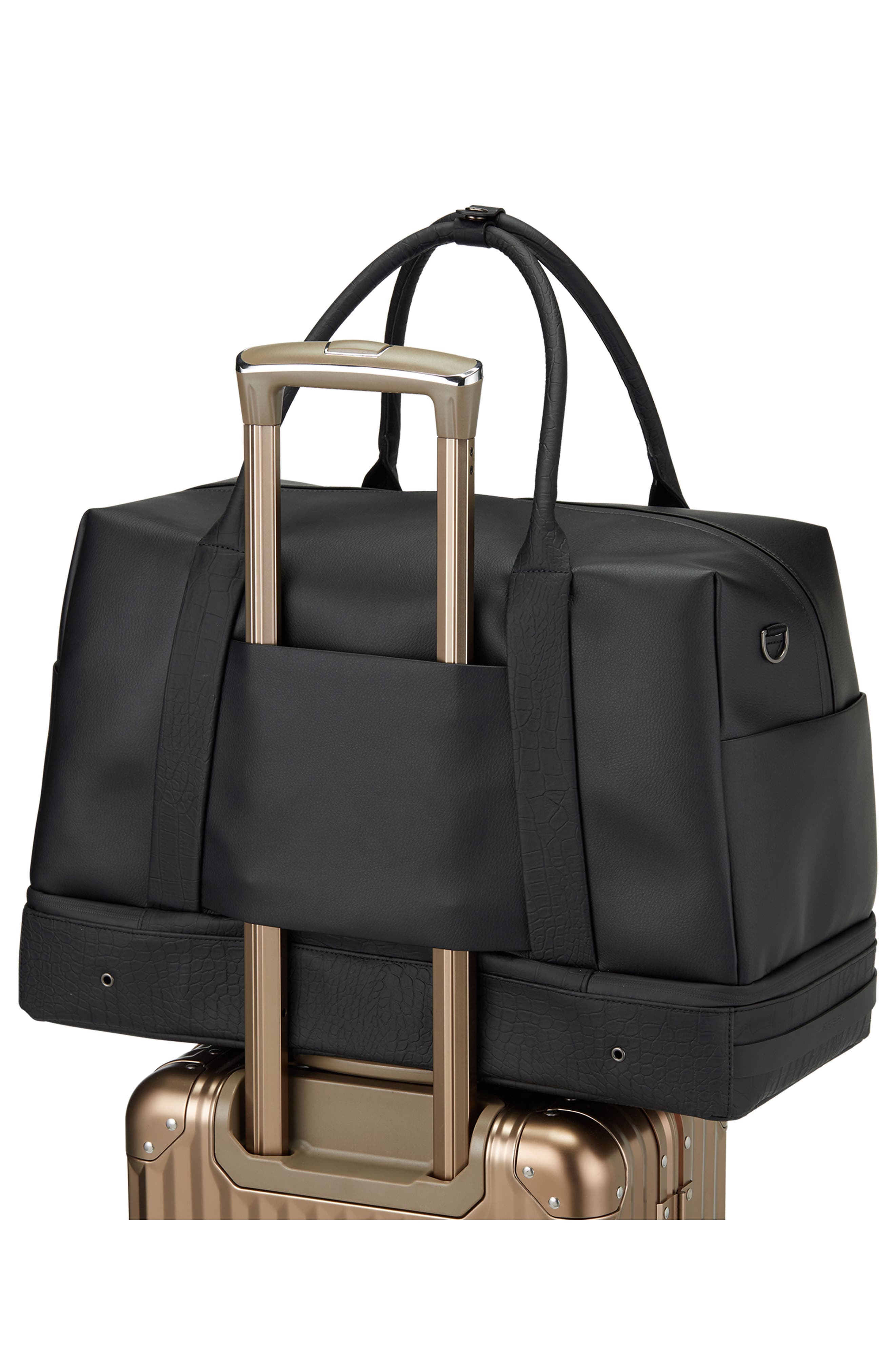 Vessel Signature 2.0 Boston Faux Leather Duffle Bag, Alternate, color, 