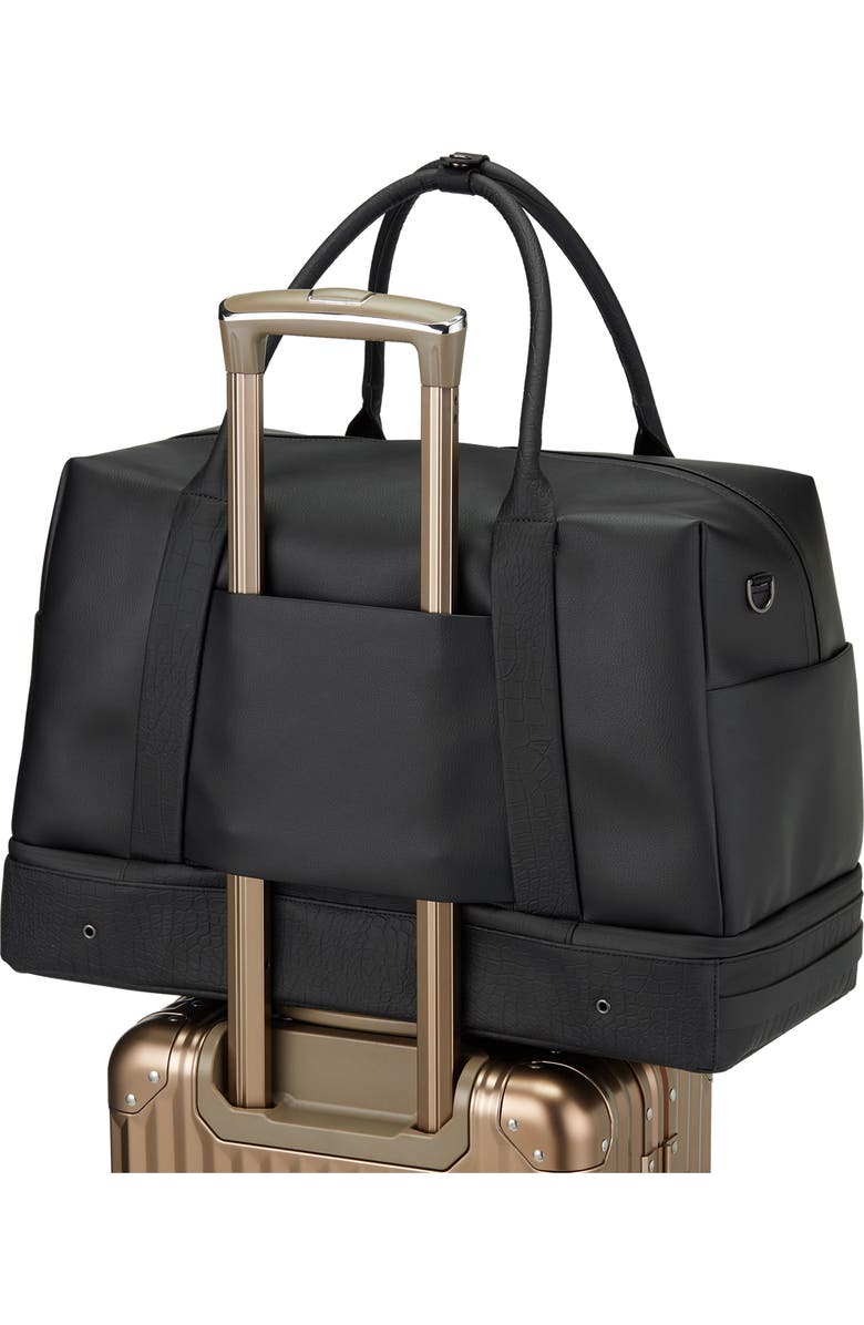 Vessel Signature 2.0 Boston Faux Leather Duffle Bag, Alternate, color,