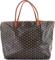 Pre-Owned Goyard Saint Louis Tote Coated Canvas GM
