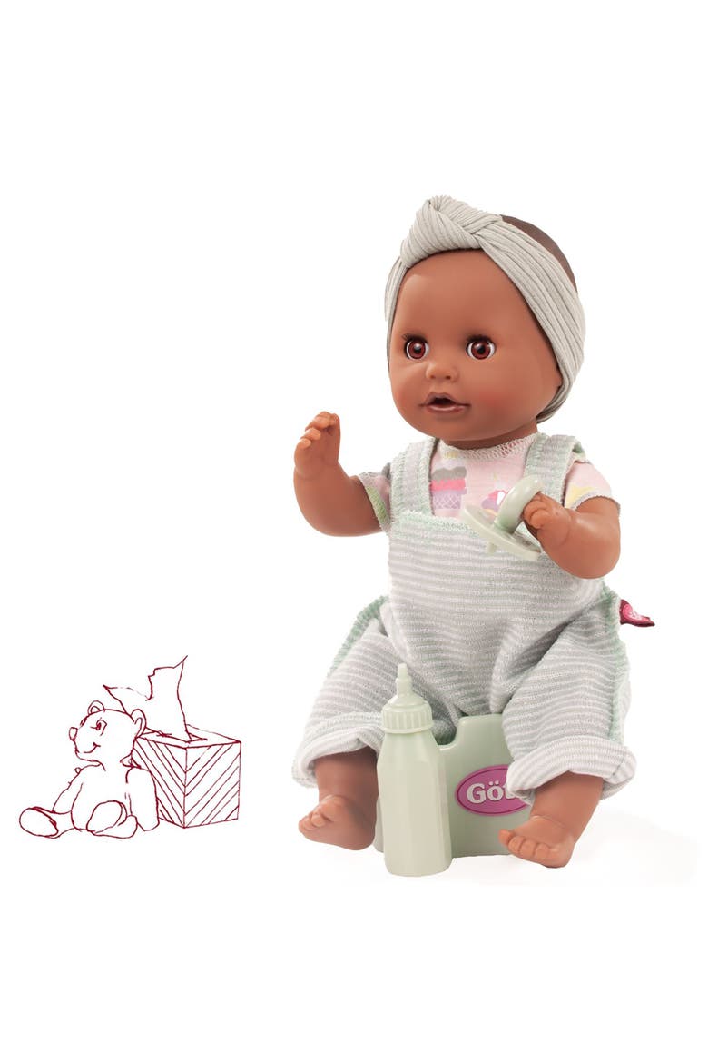 Sleepy Aquini 13" Drink & Wet Bath Baby Girl Doll, Alternate, color, Multicolored
