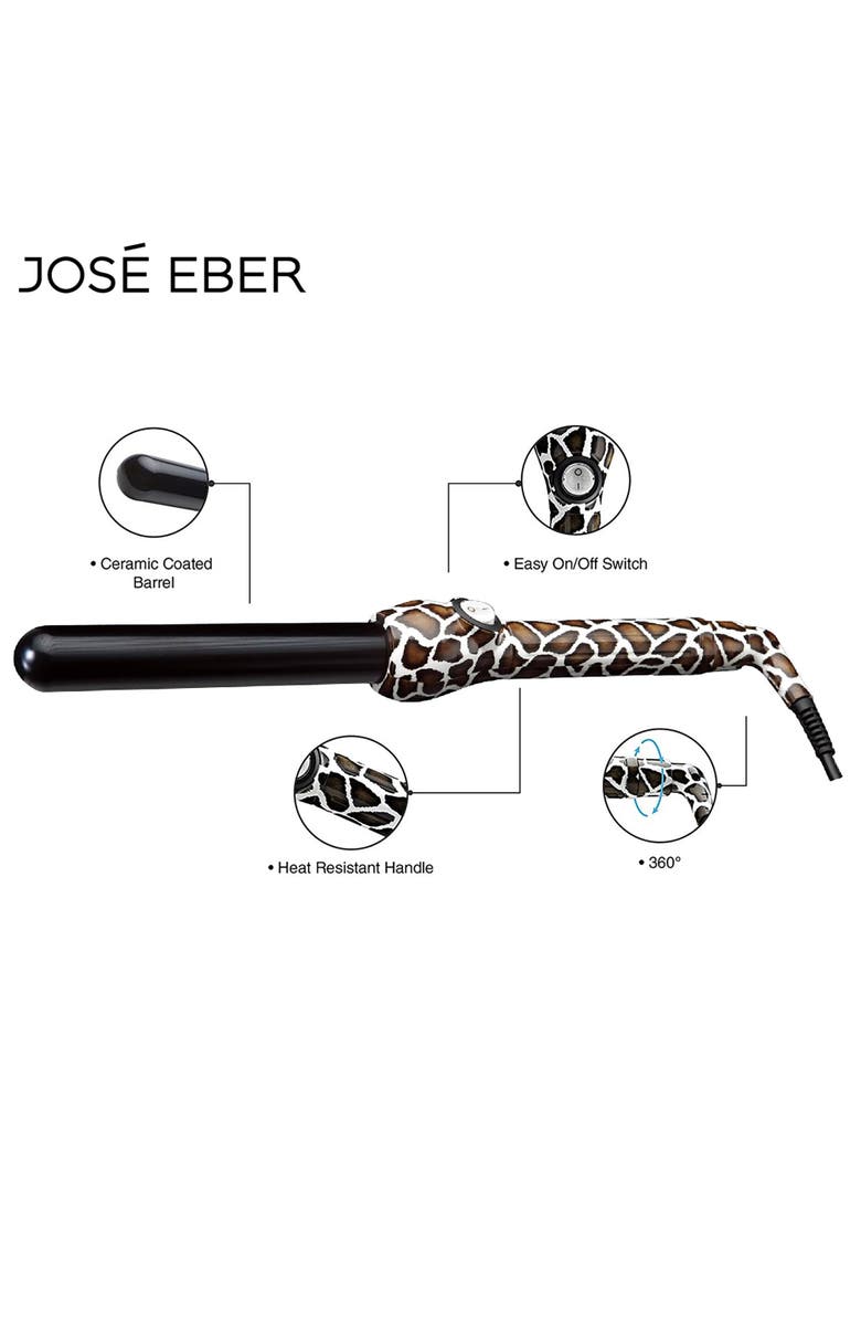 Jose Eber Clipless Curling Iron, Alternate, color, Multicolored