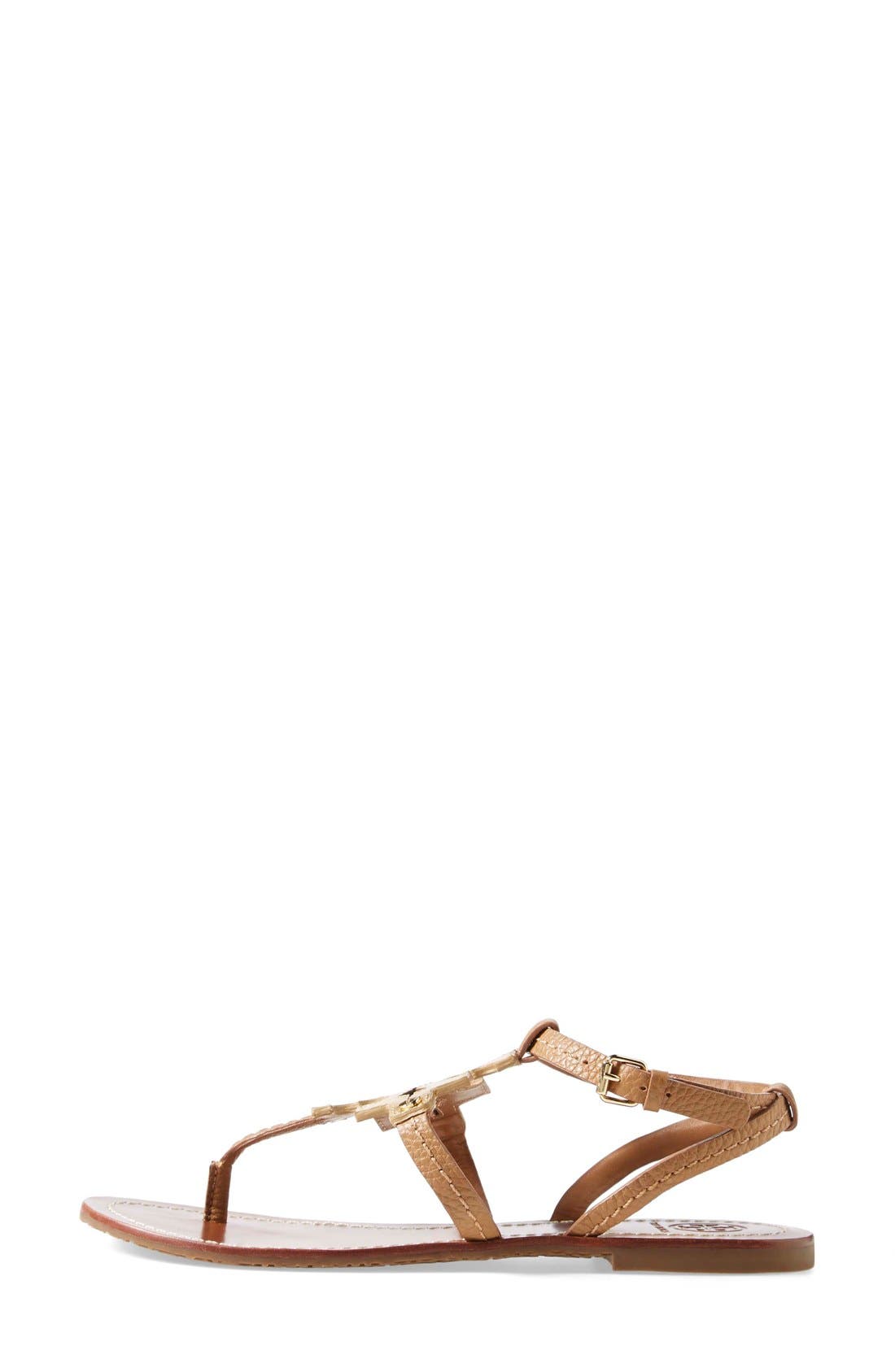 Tory Burch 'Chandler' Leather Sandal, Alternate, color, 