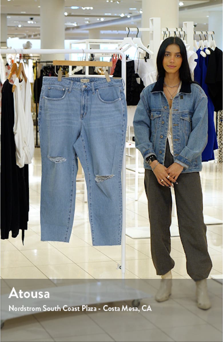 The Curvy Perfect Vintage Ripped Jeans, sales video thumbnail