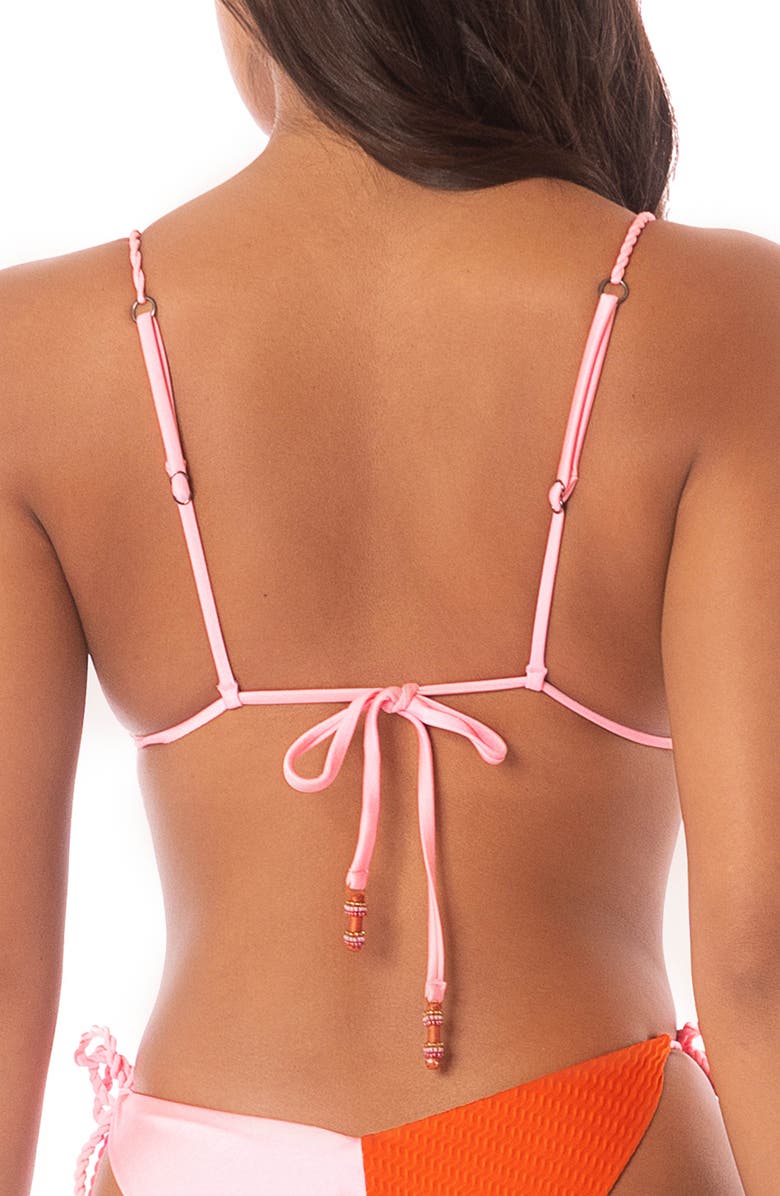 Maaji Summer Dunes Everly Reversible Bikini Top, Alternate, color, 