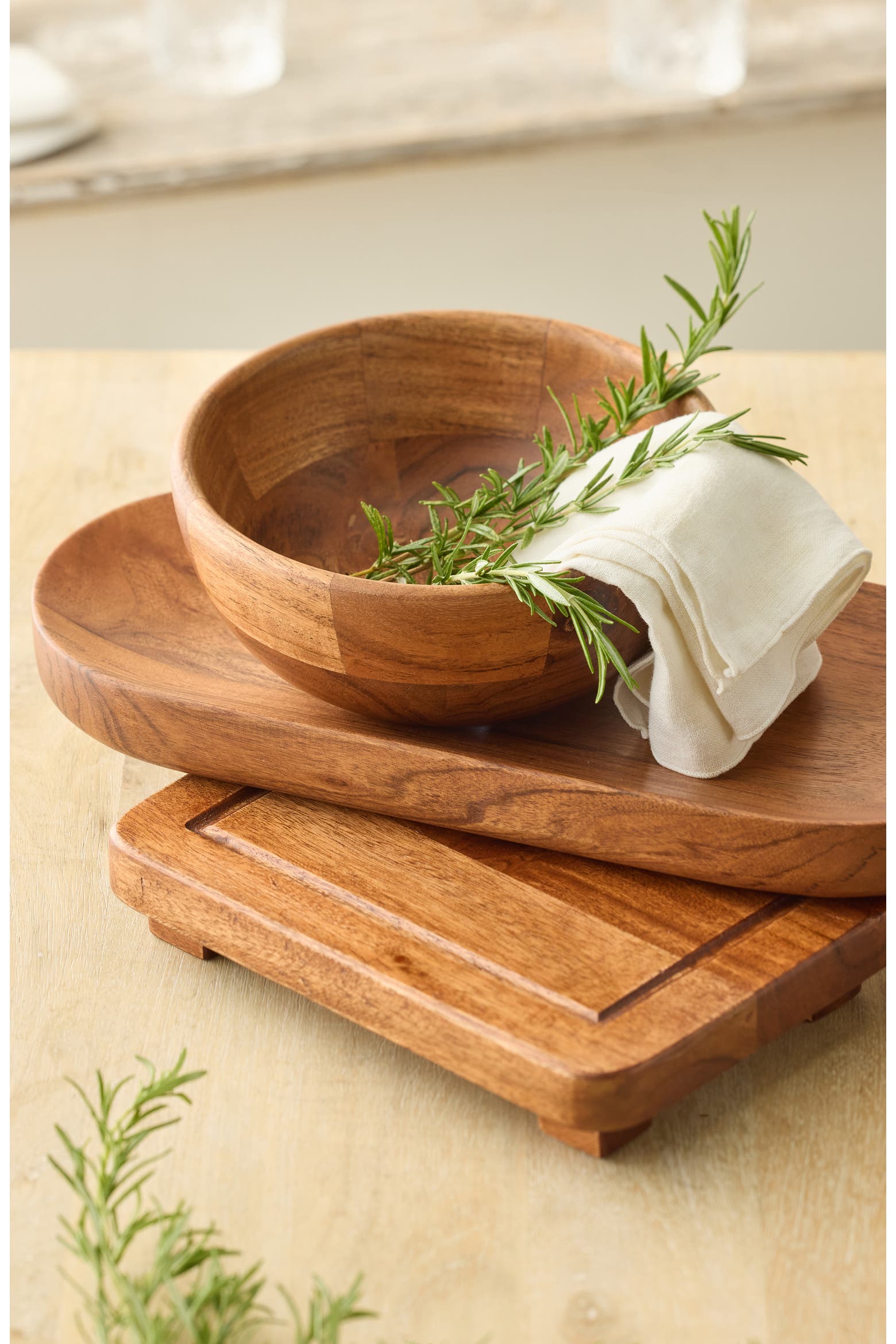 Wodd Color Code Nordstrom Acacia Wood Round Serving Bowl | Nordstrom