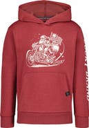 Lucky Brand Kids' Bike Santa Graphic Hoodie