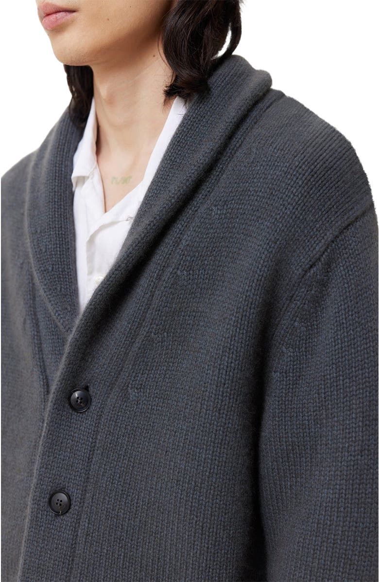 GOBI Mongolian Cashmere Shawl Collar Cashmere Cardigan, Alternate, color,