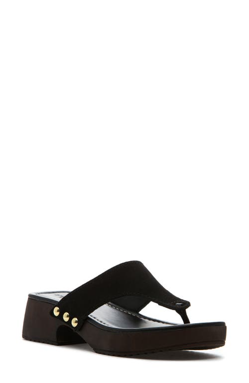 275 Central Posey Platform Flip Flop In Black