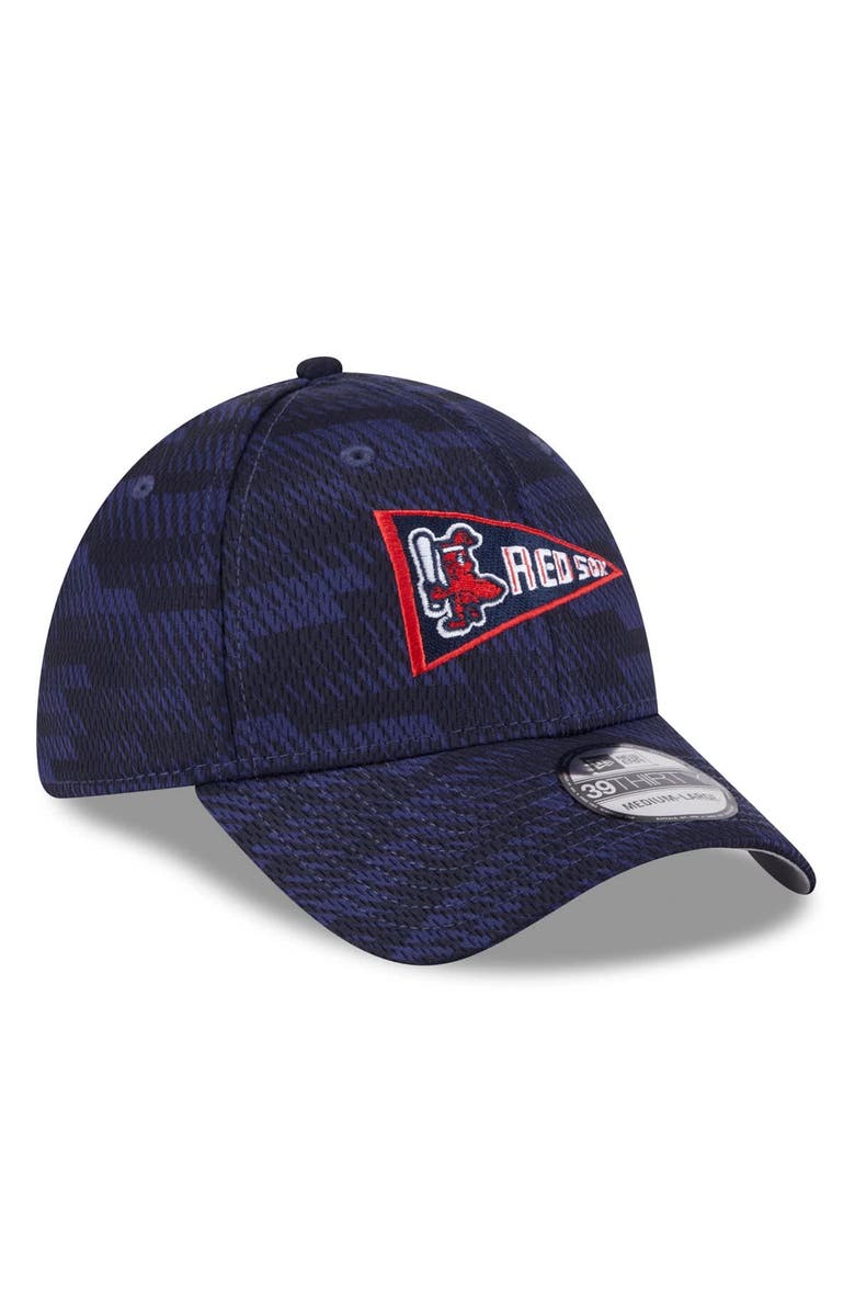 New Era Men's New Era Navy Boston Red Sox 2025 MLB Clubhouse 39THIRTY Flex Hat, Alternate, color, Navy